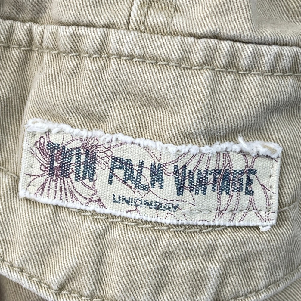 Y2K Unionbay Cargo Shorts Mens 38 Cotton Twin Palm Skater Gorpcore Street Retro - Picture 6 of 16